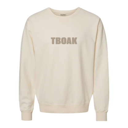 TBOAK Cream Crewneck Sweatshirt